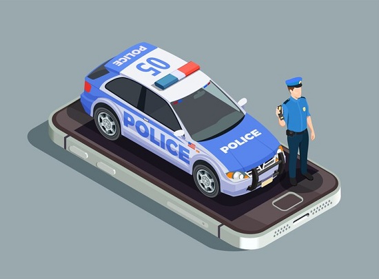 HOW TO DRAW POLICE CAR - HOW TO DRAW A CAR 