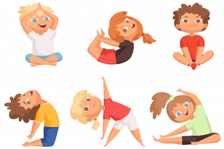 high knees exercise for kids