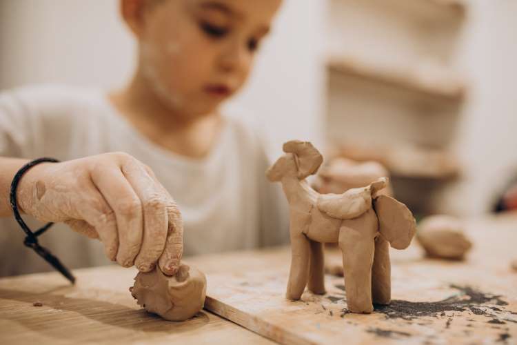 clay arts for kids