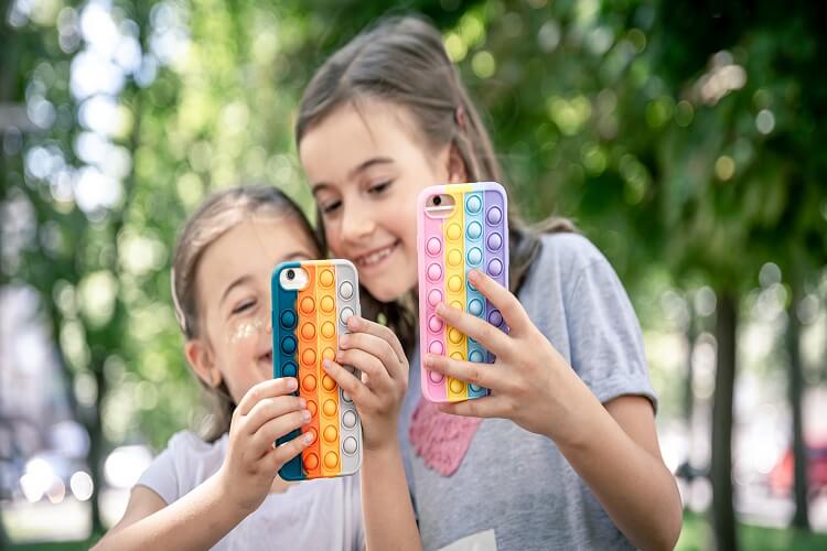 smart phone for children's development