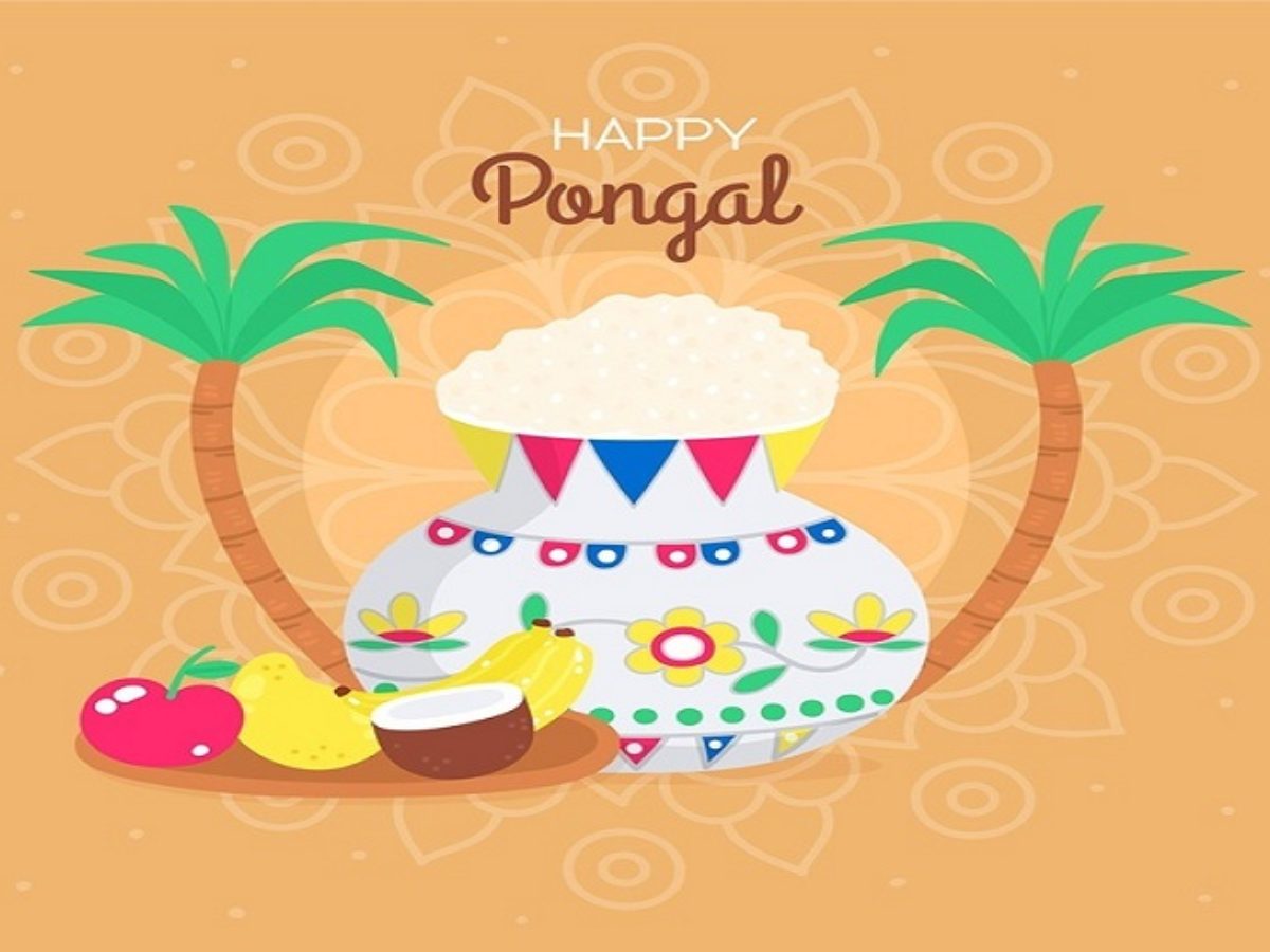 How to draw and color Pongal festival | Art drawings for kids, Drawing for  kids, Oil pastel drawings
