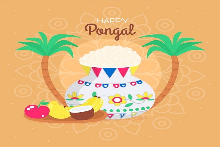 pongal drawing for kids