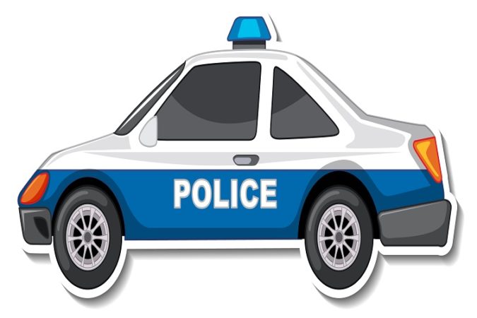 Police Car Drawing for Kids: Let's Enhance the Kid's Drawing Skills and ...