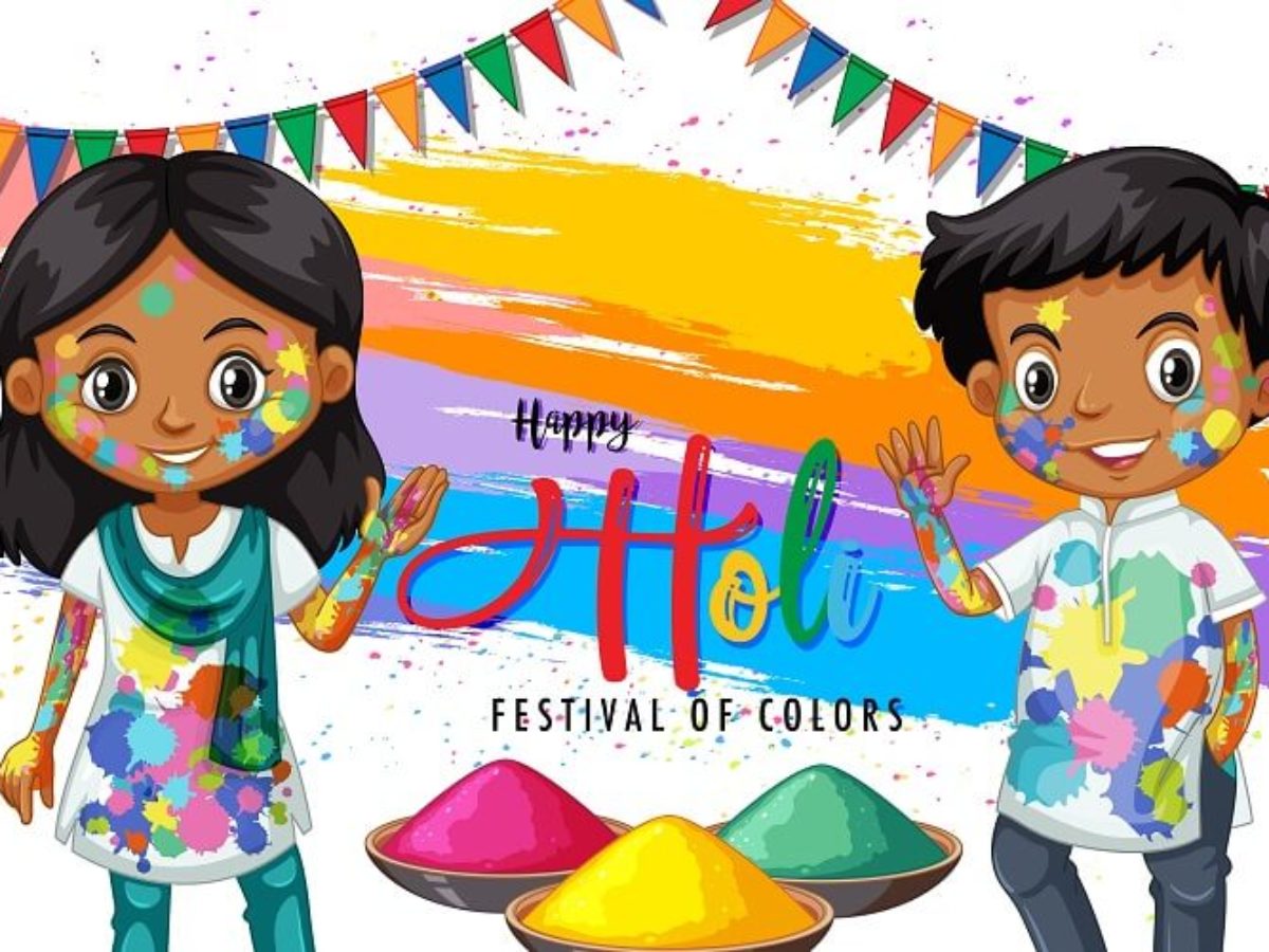 Holi Painting for Kids: Let's Check Out the Significance, History, and  Activities for Holi!
