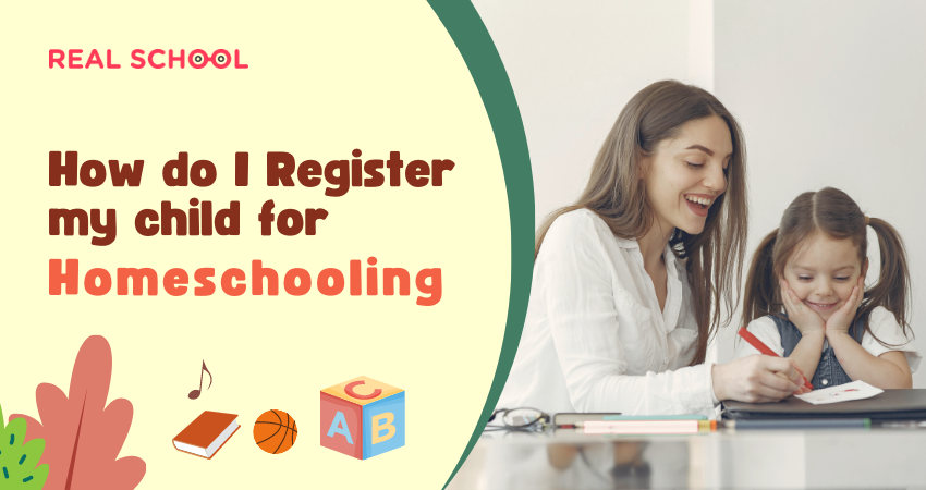 how do i register my child for homeschooling