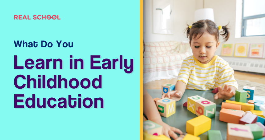 what do you learn in early childhood education