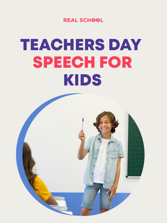 Teachers Day Special Speech for Kids- Our Wonderful Mentors! - The Real ...